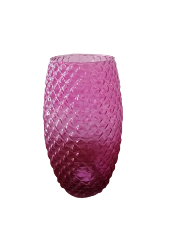 FLORERO DIAMOND AMARILLYS D13 26CM *FUCSIA AMAR26