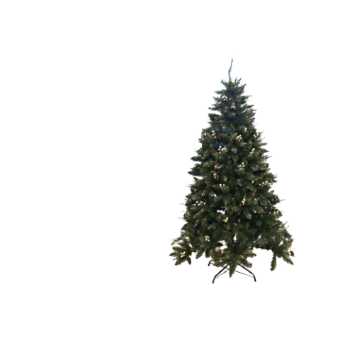 ARBOL PINO NAVIDAD PIÑA-BOLITA DORADA 180CM 358088