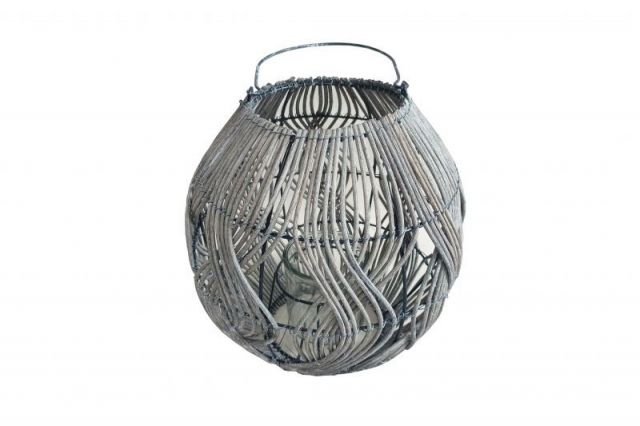 FAROL RATTAN 28X28CM *0982360