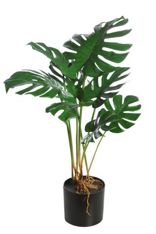 MONSTERA ARTIFICIAL CON MACETA 90CM KD6803-90-15