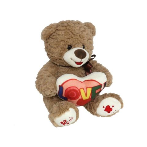 OSO CORAZÓN 30CM 124612