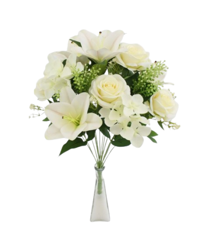 RAMO ROSAS LILIUM *BLANCO *MC-9410-3